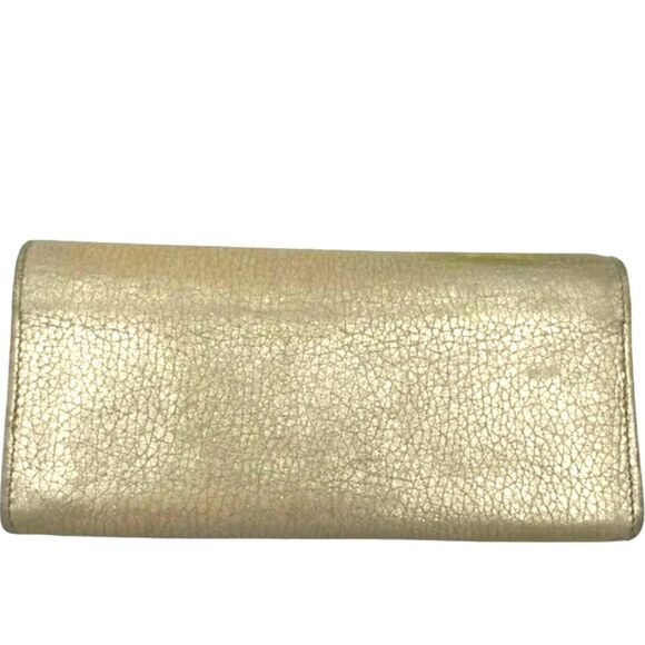Jimmy Choo Star Studded Gold Leather - Picture 2 of 7